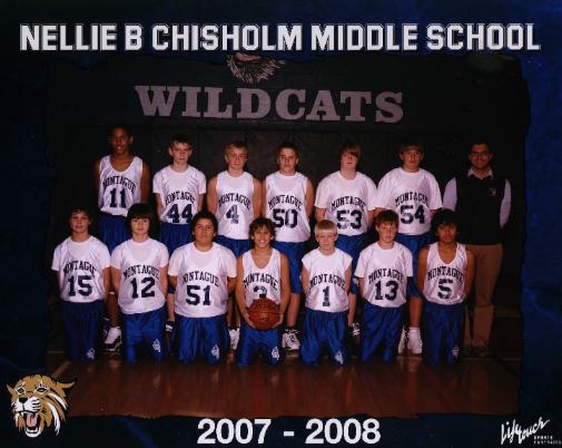 7th grade team photo 7th Grade Basketball Team Photo