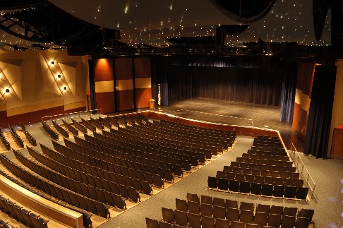 picture of the high school auditorium interior