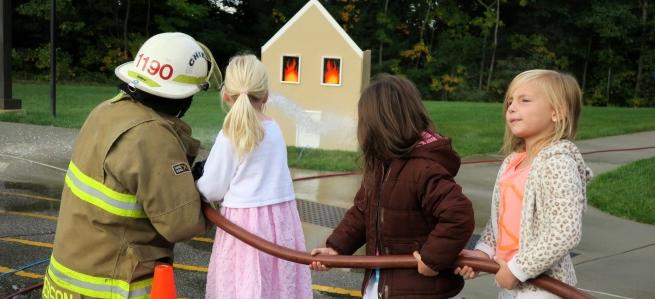 Fire prevention day at the MAC