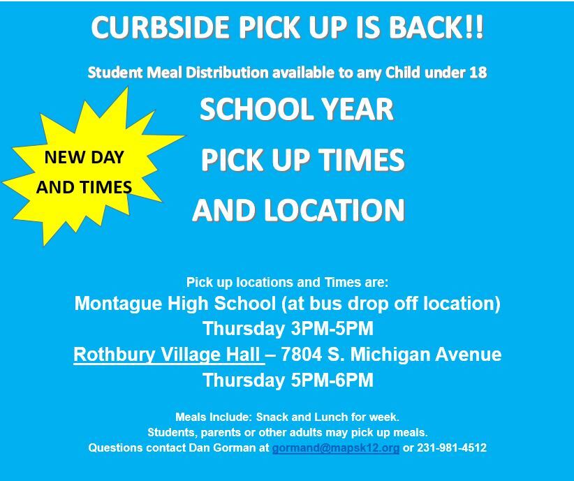 Food Service Our District Montague Area Public Schools